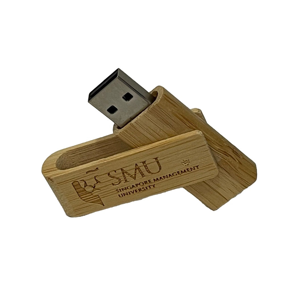 32GB Bamboo USB Drive.